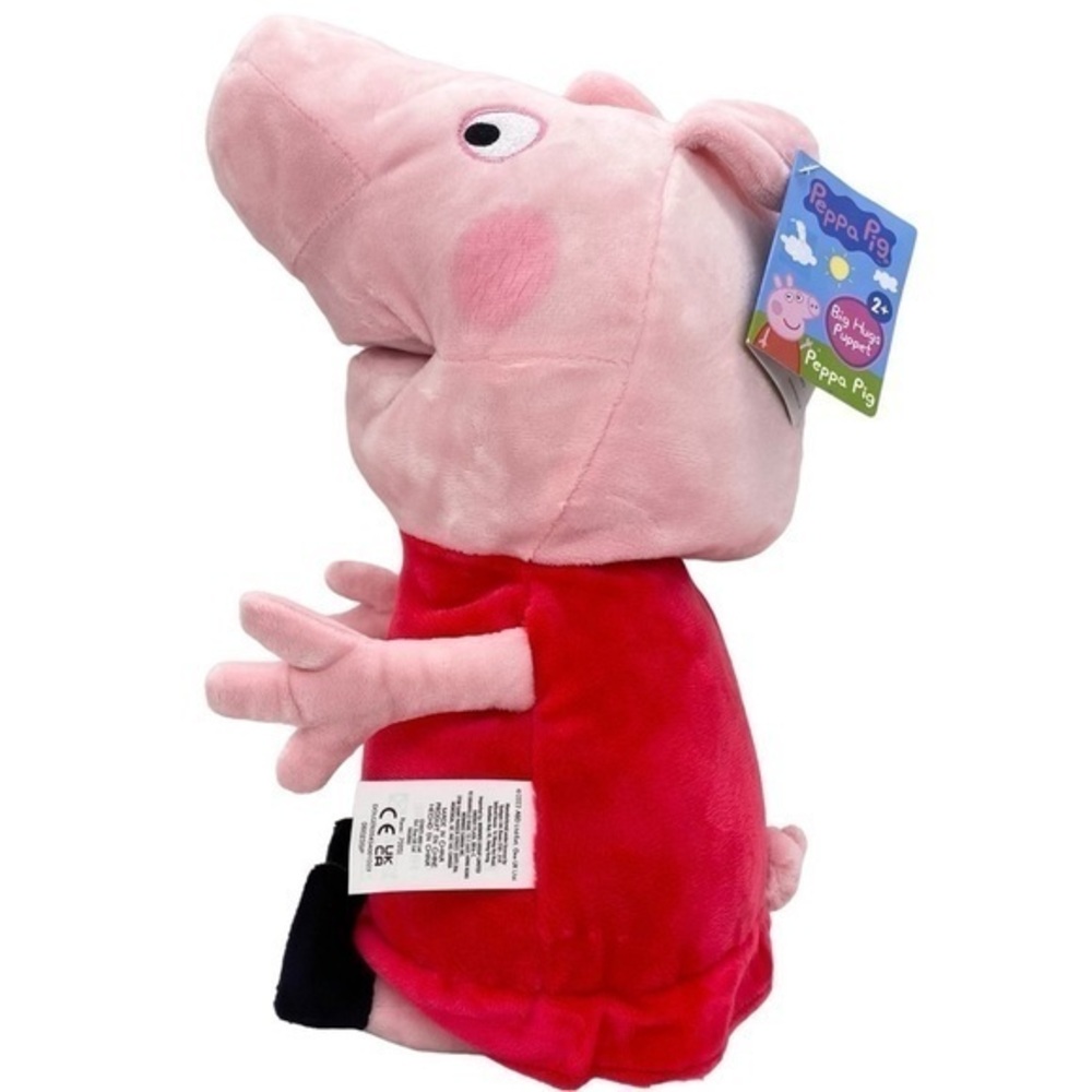 Peppa Pig Plush Hand Puppet New